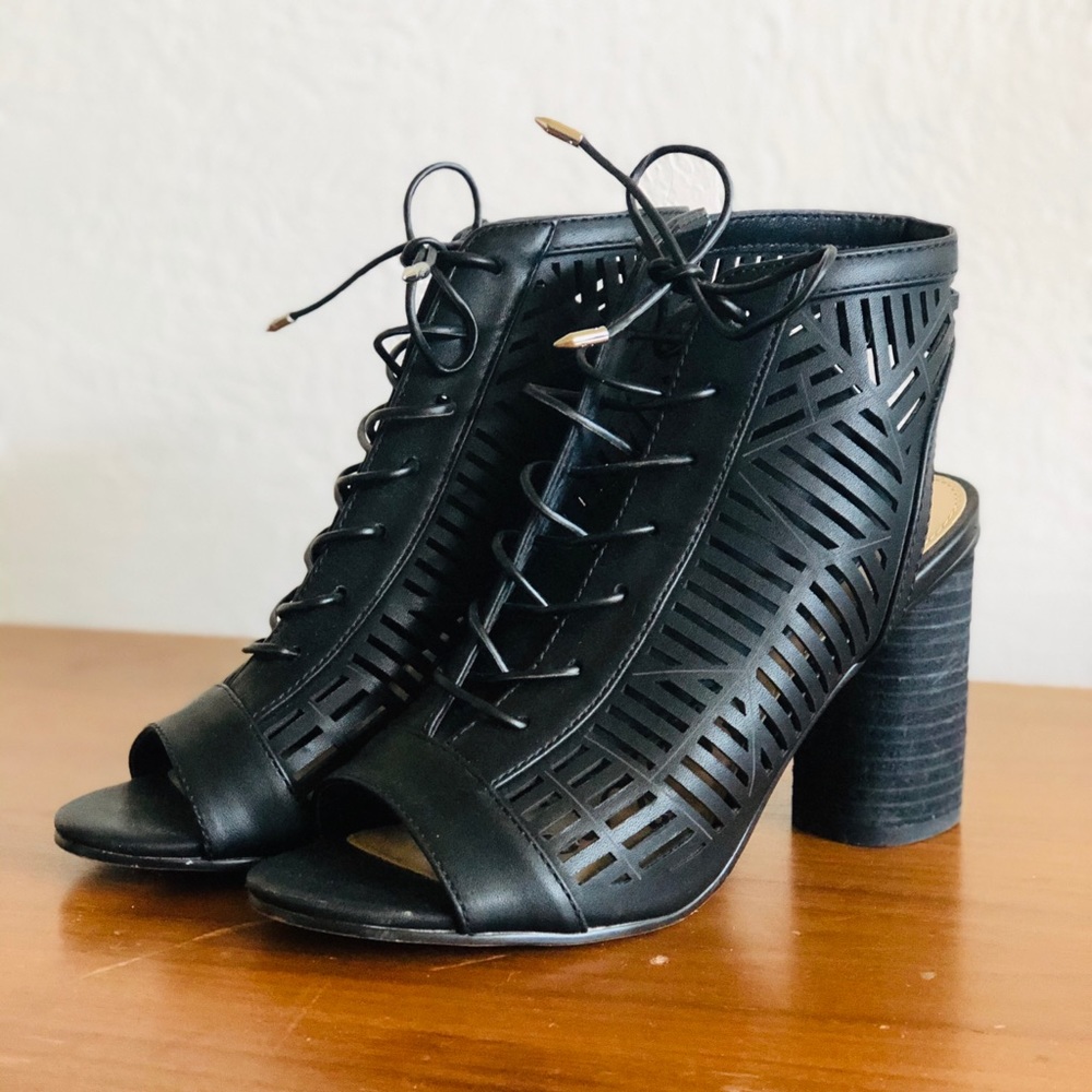 Sam Edelman Rocco Black Nappa - size 6-1/2
